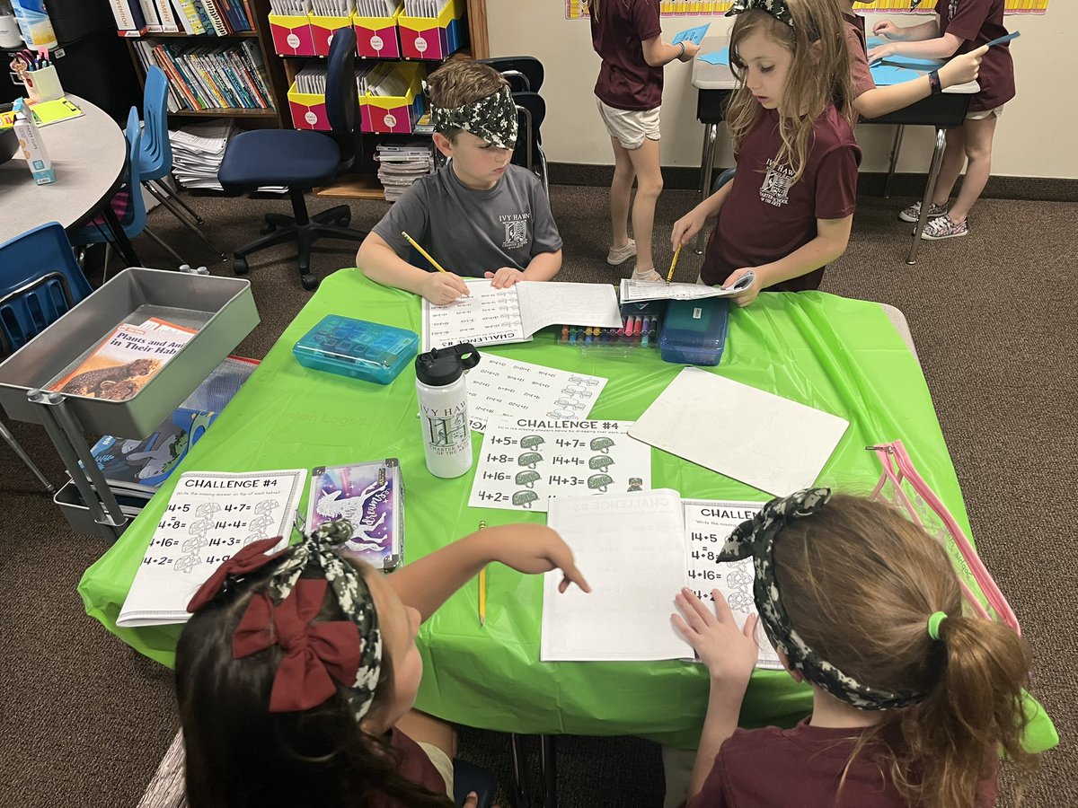 bdhamilt25's tweet photo. These kiddos rocked Boot Camp today! It was a fun day practicing math facts! 💪🏻 https://t.co/IGpg36eE7p