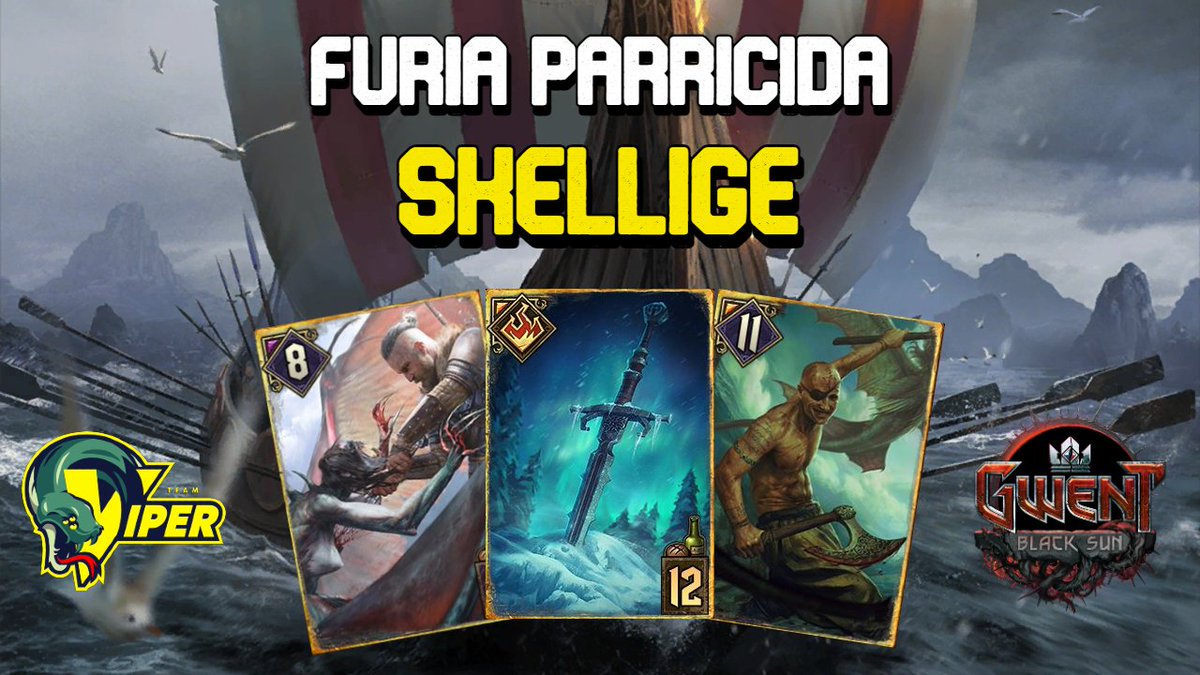 ¡Que hay jugadores! acabamos de subir nuevo video en el canal de #YouTube Es turno de la facción morada, Skellige, con la habilidad de líder Furia Parricida. Este mazo nos lo compartió <a href="/PeluchonTTV/">El Peluchon</a> vamo' a ver <a href="/TeamViper_ES/">Team Viper</a> <a href="/gwentperu/">Gwent Perú</a> <a href="/Gwent_Esp/">Gwent Esp - Comunidad</a> <a href="/Gwent_LAT/">Gwent Latino - Comunidad</a> youtu.be/GSXnQu14Dbk