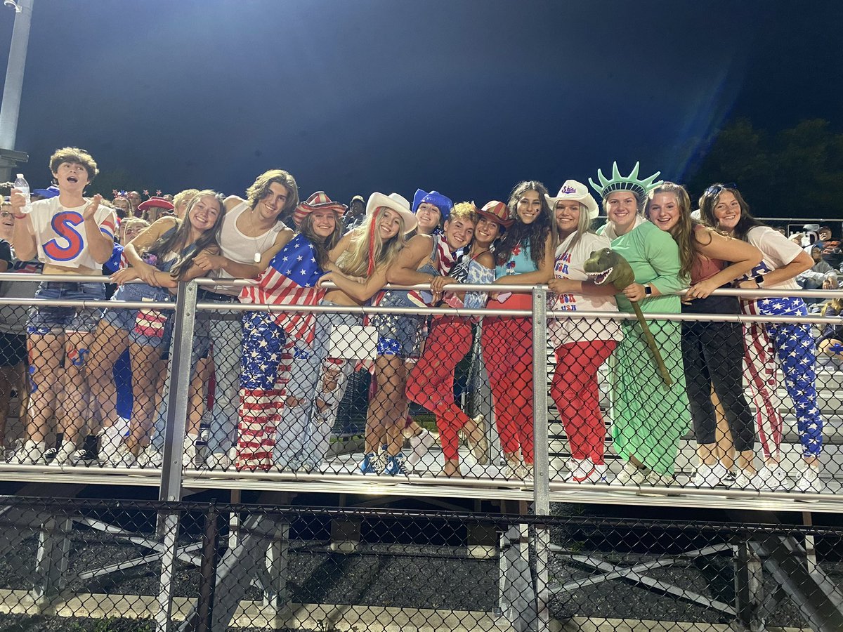 USA night at North Penn. Go Neshaminy!