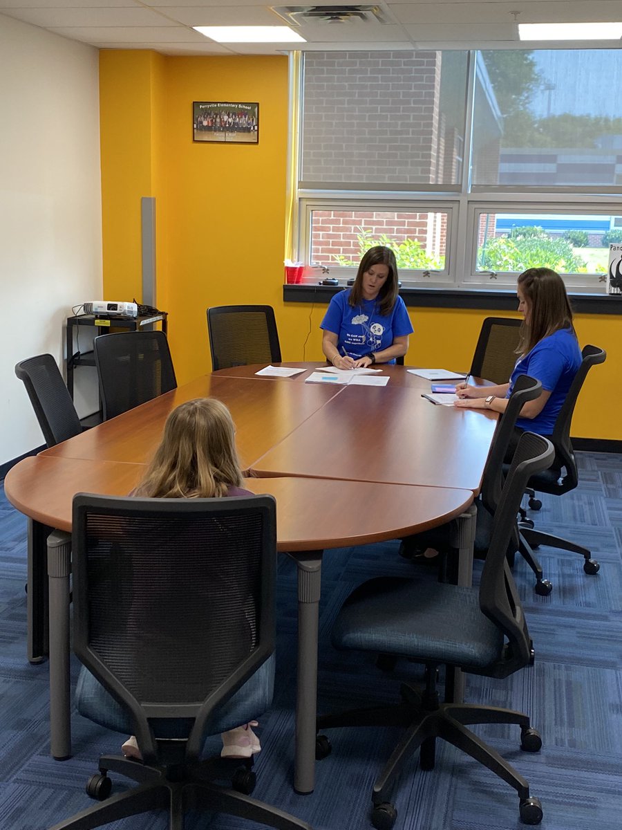 randomly_shawn's tweet image. Visited @perryvillepanda today as fifth graders were being interviewed for school wide jobs assisting younger students or serving the school. Great opportunity to practice a real life skill!