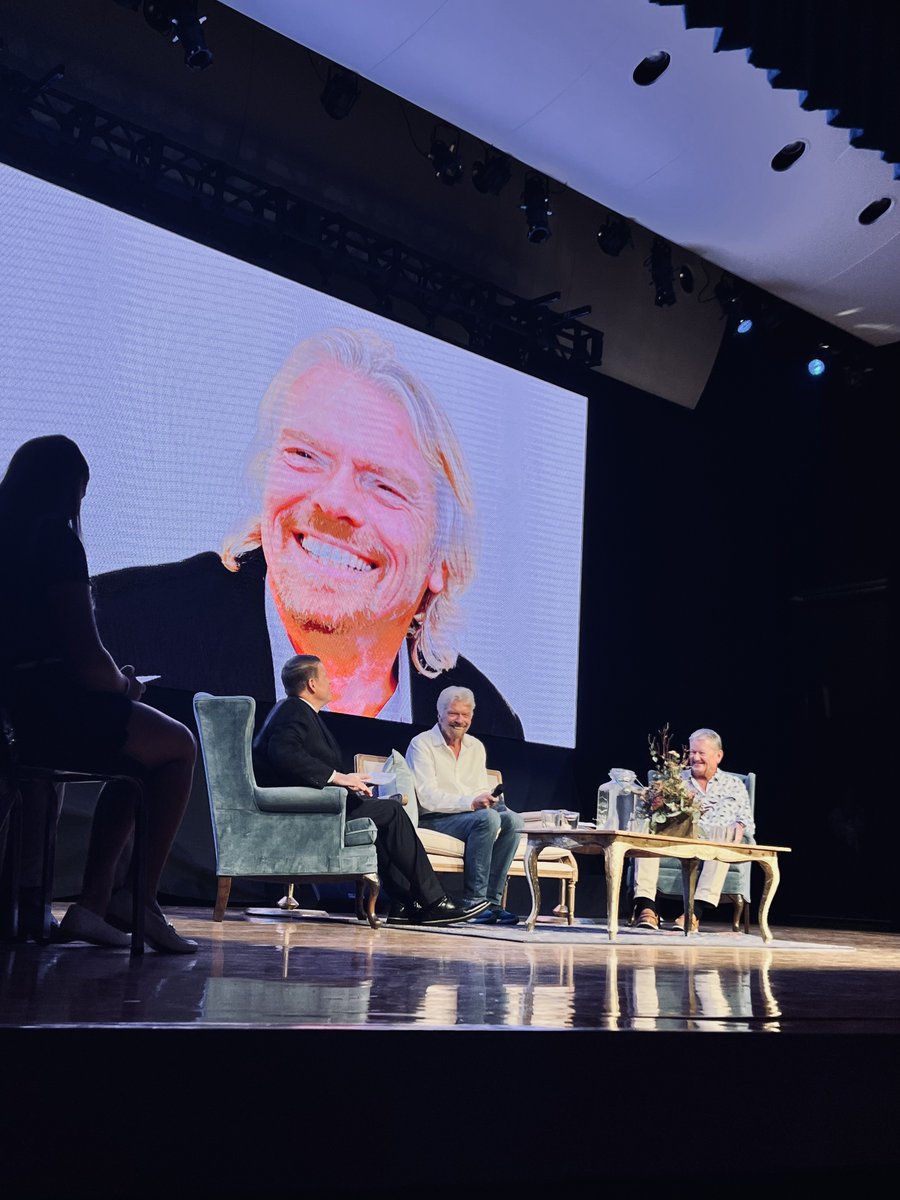 IntellitextLLC's tweet photo. Today we sat mere feet away from Sir Richard Branson and Dr. Guy Harvey to live caption the 2022 Tahoe Forum. Have we mentioned we love our job? 😊🙌 #typewell #communicationaccess #livecaptioning https://t.co/uvUobe6uYe