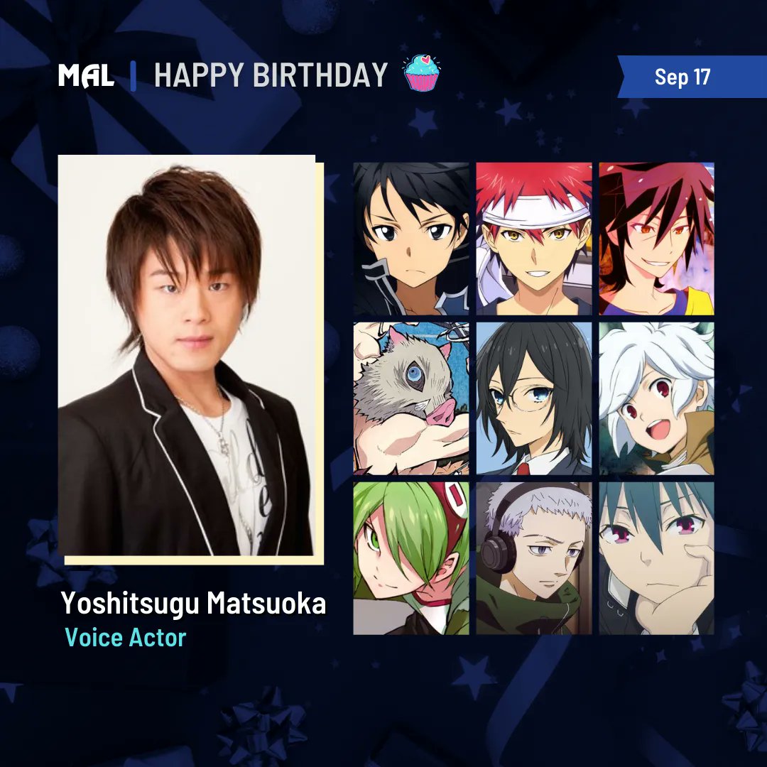 Happy Birthday to Uesugi's VA Matsuoka! : r/5ToubunNoHanayome