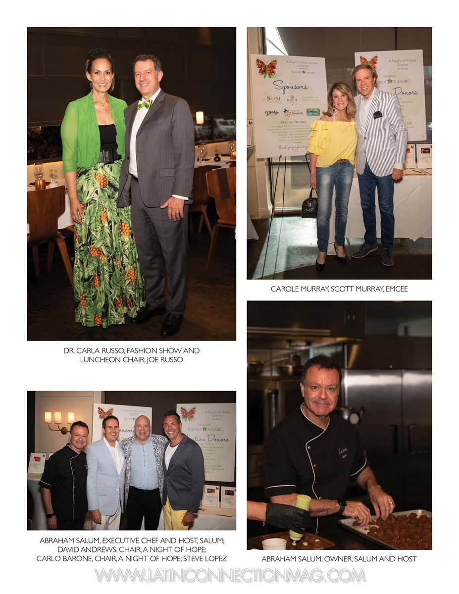 LatinConnection's tweet image. Kidney Texas, Inc Celebrating It’s 23rd Year. The Runway Report 2022 Luncheon and Fashion Show. LatinConnectionMag.com