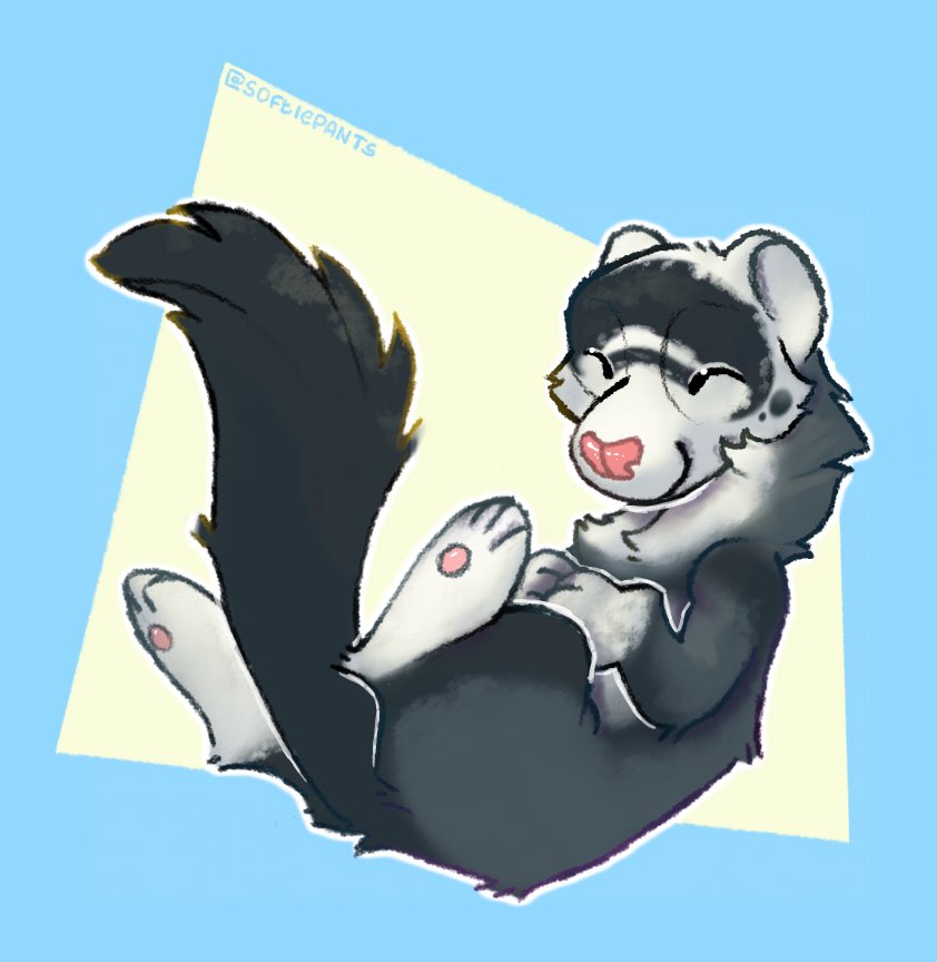 softiepants's tweet photo. Commissions OPEN!
I’ll be taking four SFW full-body commissions, for 60 USD each. DM me here or on Telegram with a ref and an idea. NSFW is… negotiable. These will be open until Monday! https://t.co/pis4xoz6c3