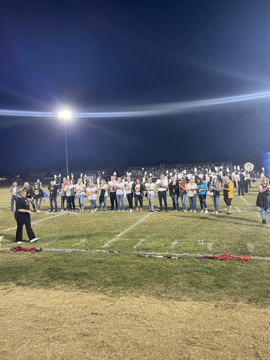 MillsTsd's tweet photo. Teacher Appreciation Night. Congratulations to all! https://t.co/1589TbprY5