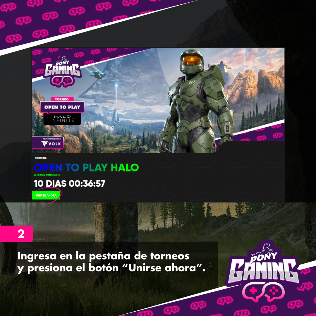 VolkGamesBS's tweet photo. #Volkers 🎮 Aquí les mostramos el paso a paso de cómo registrarse para el #torneo #OpenToPlay de #Halo ¡No se lo pierdan! 💥 Recuerden que el ganador se llevará una espectacular #XboxSeriesX #HaloInfinite edición limitada🤩 #PonyGaming #XboxGamePass
@PonyMalta_ @XboxColombia https://t.co/4GiSjxp0gb