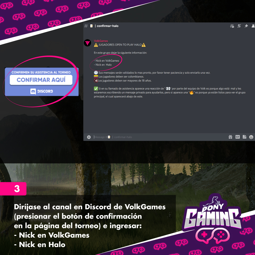 VolkGamesBS's tweet photo. #Volkers 🎮 Aquí les mostramos el paso a paso de cómo registrarse para el #torneo #OpenToPlay de #Halo ¡No se lo pierdan! 💥 Recuerden que el ganador se llevará una espectacular #XboxSeriesX #HaloInfinite edición limitada🤩 #PonyGaming #XboxGamePass
@PonyMalta_ @XboxColombia https://t.co/4GiSjxp0gb