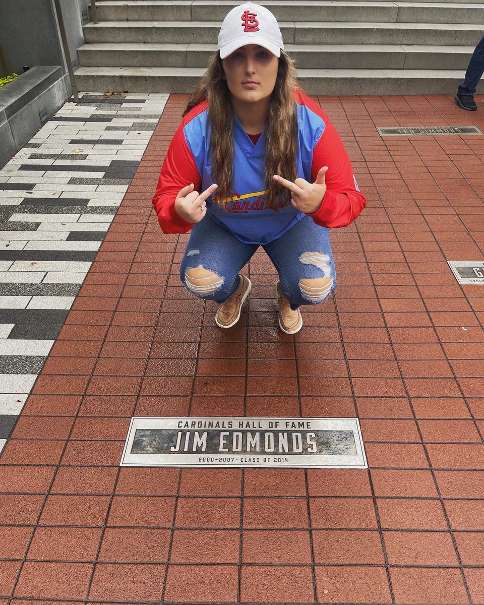 foyo_ashley7's tweet photo. Since Jim Edmonds is announcing tonight https://t.co/dDbkLVNM62