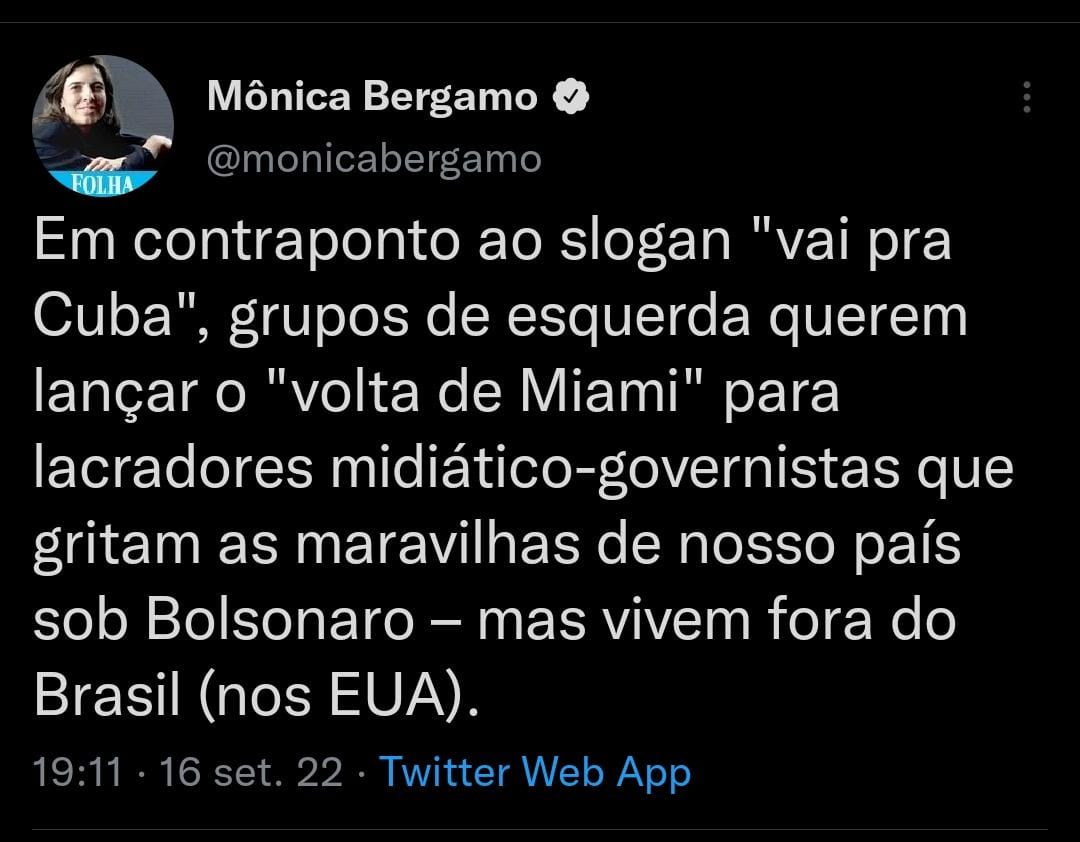 realpfigueiredo's tweet photo. Galvão? 😆 Sentiu? Indiretinhas são coisa de colegial frouxa. Aqui o papo é reto. 

Fofa, gero mais riqueza, pago mais imposto e emprego mais gente no Brasil em um ano do que você em toda sua vida. A lacradora lacaia do establishment aqui é você. https://t.co/n6TgZlFutS