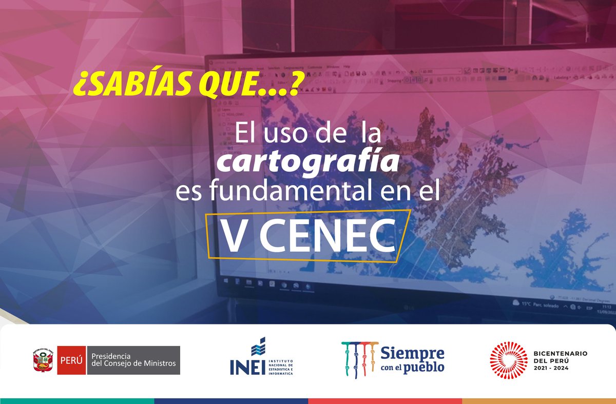 INEI_oficial's tweet photo. En el #VCENEC contamos con un sistema de geolocalización que nos permite conocer la distribución geográfica de las empresas por sectores económicos. No https://t.co/r9Ck5ZqD0P