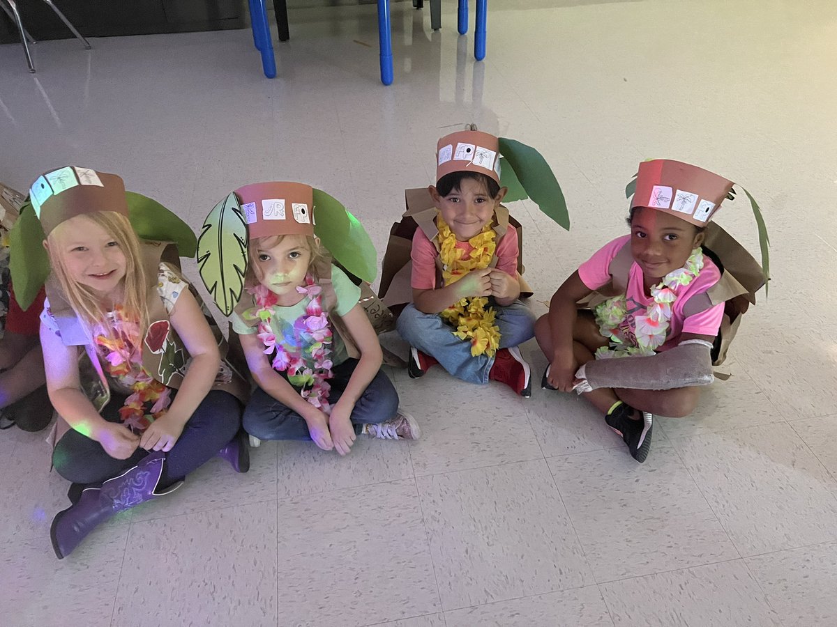 MrsBurnsKinder's tweet photo. Yesterday we celebrated the end of our ABC Bootcamp with Chicka Chicka Boom Boom day! We had an ABC fashion show and explored coconuts with our 5 senses. @RFe_RCS @kindersmorgie @rucoschools https://t.co/81EbzOV8qT