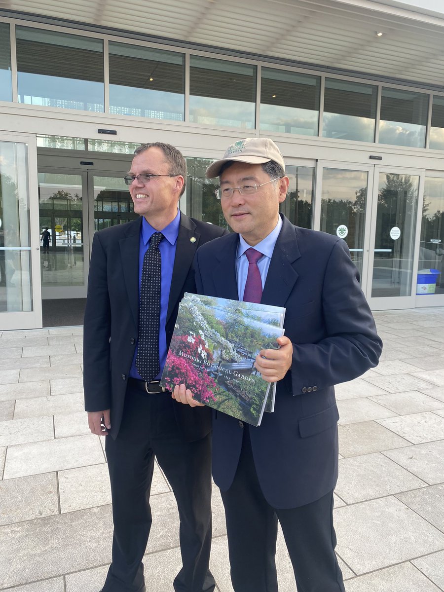 STL-NKG Sister City Committee (@nkgstlcitycom) on Twitter photo We were pleased to help <a href="/WTCSTL/">WTC St. Louis</a> welcome <a href="/AmbQinGang/">Qin Gang 秦刚</a> to STL! Thanks to <a href="/Cardinals/">St. Louis Cardinals</a> & <a href="/mobotgarden/">MO Botanical Garden</a> for helping make the visit so memorable! <a href="/DiscoverNanjing/">Discover Nanjing</a> We were pleased to help <a href="/WTCSTL/">WTC St. Louis</a> welcome <a href="/AmbQinGang/">Qin Gang 秦刚</a> to STL! Thanks to <a href="/Cardinals/">St. Louis Cardinals</a> & <a href="/mobotgarden/">MO Botanical Garden</a> for helping make the visit so memorable! <a href="/DiscoverNanjing/">Discover Nanjing</a>