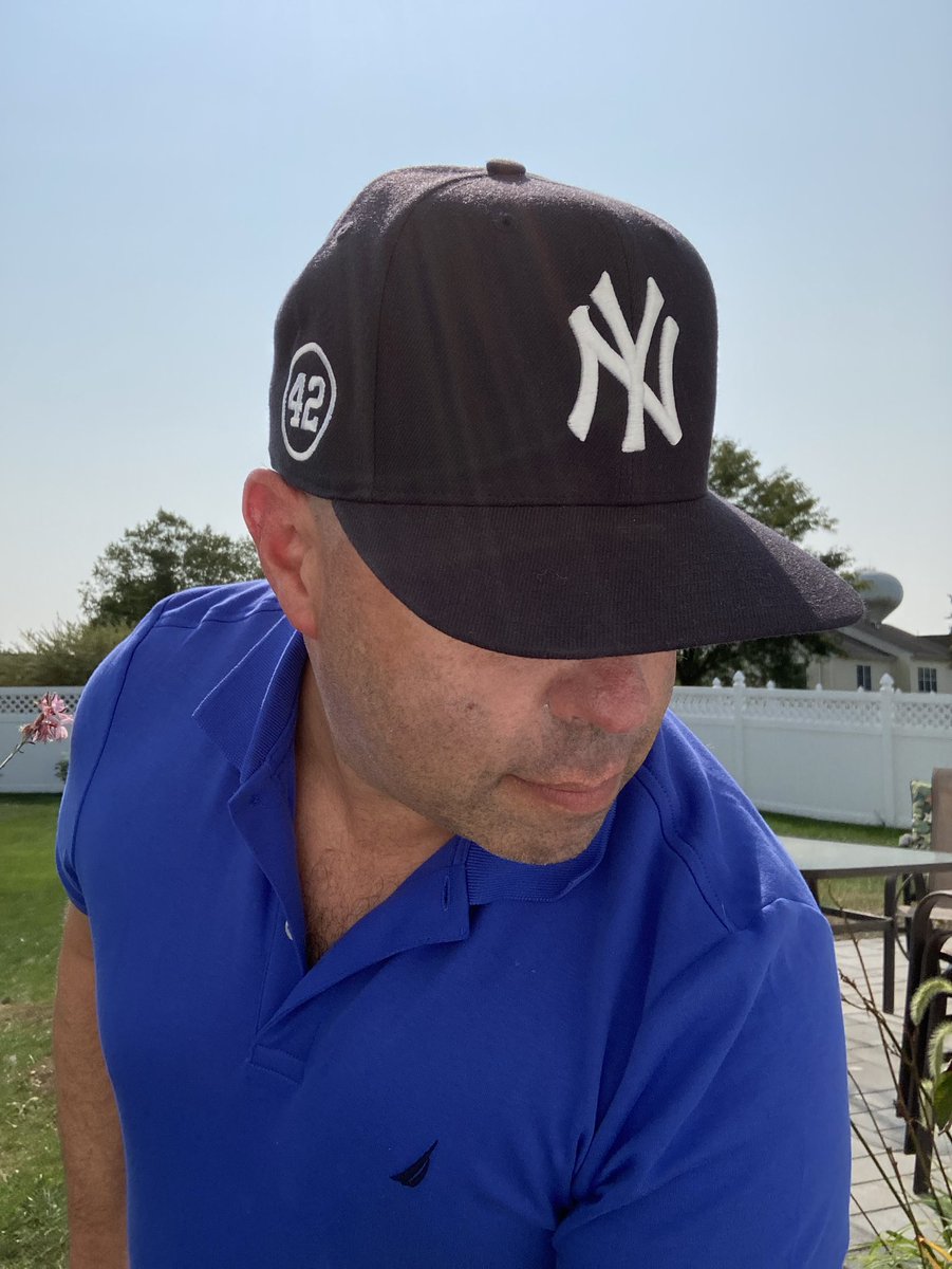 Muzixndmd's tweet photo. @GMaclagan @NickWallace210 @dlock13 @SquatchoSpotti1 @bsouza916 @ArizonaHiggins @JacobWischoff @HopsHats @krackedboard @thedadhat216 @quebec_moore @CapsCarson @SnottieDrippen @FrankFlorida07 @Caplover83 @profhattar57 @JasonEnes @HardyTheHatGuy @mrsazhiggins @jaylaw22 @mbressler13 @BRKCP_ @PapiCapsalot @oe3666 @jamesesiddall @insomniac82986 @el_gmac73 @theJB_04 @ItsErikMertens @SFHatDad @hatsgamestrains @AndrewHoddle @Benjamin_G_Lund @BaseballCapHats @T_WITH_THE_DOT @FuzzyPolyester @benrod19 @patlarson1 @TheCapstodian @NinesNorth @mrbravo365 @NobleNorthCo @TheClinkRoom #UnitedByCaps #CapOfTheDay #47Back 
Pleasant day off. Wore my Jackie ‘47 snapper. Good day https://t.co/nCa6yWIpmY