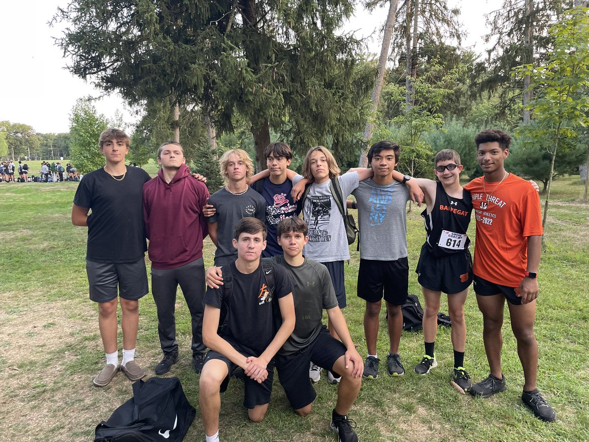 The Battle at Ocean County Park went well for this crew. Just about everyone PR’ed and ran smart. Leading the way was Sean Haggerty who medaled in the senior race by finishing 19th in a time of 16:48! <a href="/bengalpride67/">John Germano</a> <a href="/Barnegat_Magee/">Mr. Magee</a>