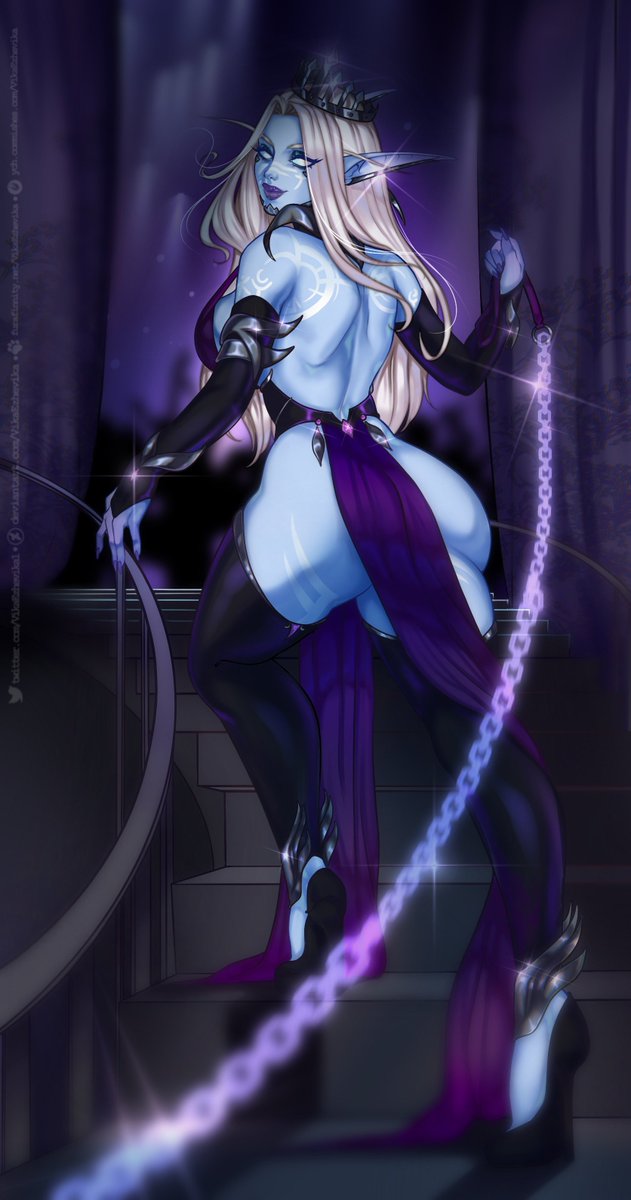 Mistress Aevalin. tweet media