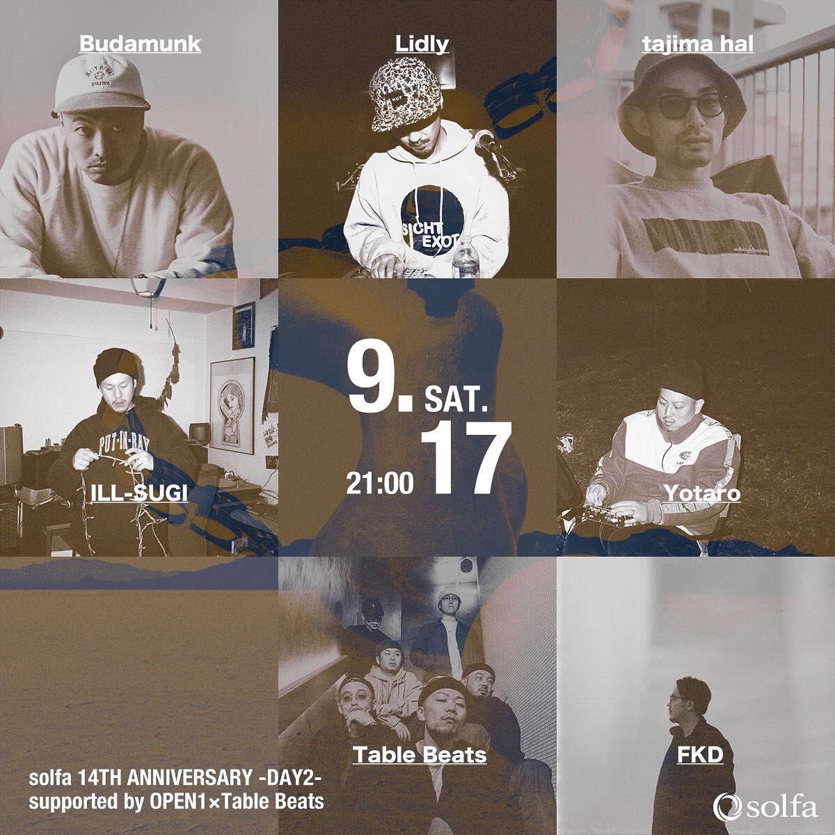 Rackrpezio's tweet photo. 今夜　
中目黒solfa14周年のイベントにてtable beatsで東京行きます！
ぜひお越しください〜！ https://t.co/LGtAJ0hMcn