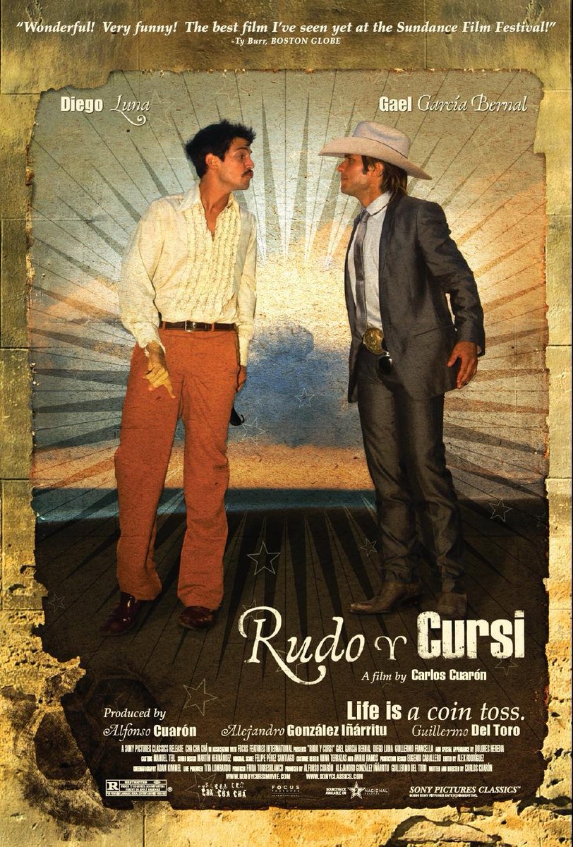 VI_DEPORTES's tweet photo. 🇲🇽⚽️!QUIERO QUE ME QUIERAS!
Con motivo de las fiestas patrias, en VI_DEPORTES, les queremos recomendar un gran clásico del cine nacional para disfrutar con un buen pozole.
Rudo y Cursi, del año 2008, dirigida por Carlos Cuarón y protagonizada por Gael García Bernal y Diego Luna. https://t.co/chQft5Fr33