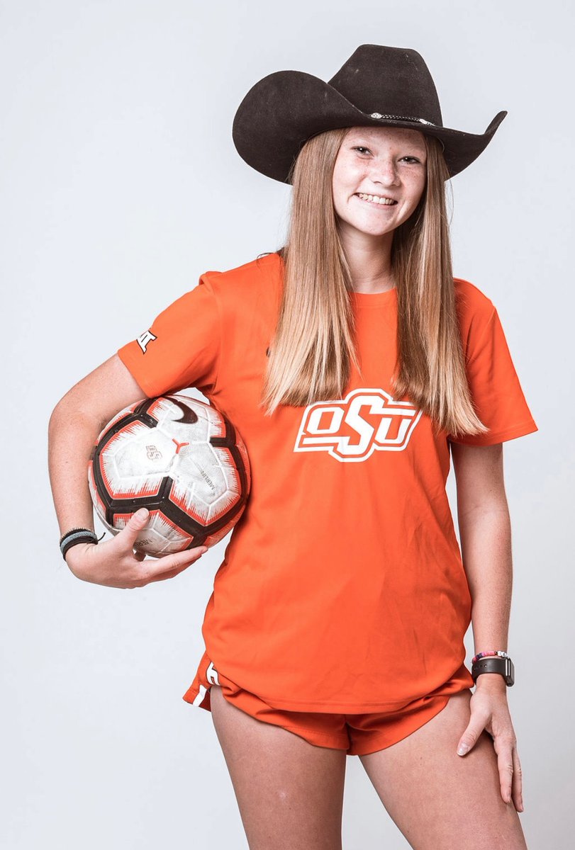 I'm excited to announce my verbal commitment to play D1 soccer <a href="/CowgirlFC/">OSU Cowgirl Soccer</a>! Thank u to <a href="/ClassicsEliteSA/">Classics Elite Soccer Academy</a>, my teammates &amp; family. Thanks to <a href="/coachcolin_osu/">colin carmichael</a> <a href="/KarenHancock18/">Karen Hancock</a> <a href="/jockelko/">Justin Elkington</a> for believing in me.. this is just the beginning #GoPokes <a href="/TopDrawerSoccer/">TopDrawerSoccer</a> <a href="/TheSoccerWire/">SoccerWire</a> <a href="/PrepSoccer/">Prep Soccer ⚽️</a>