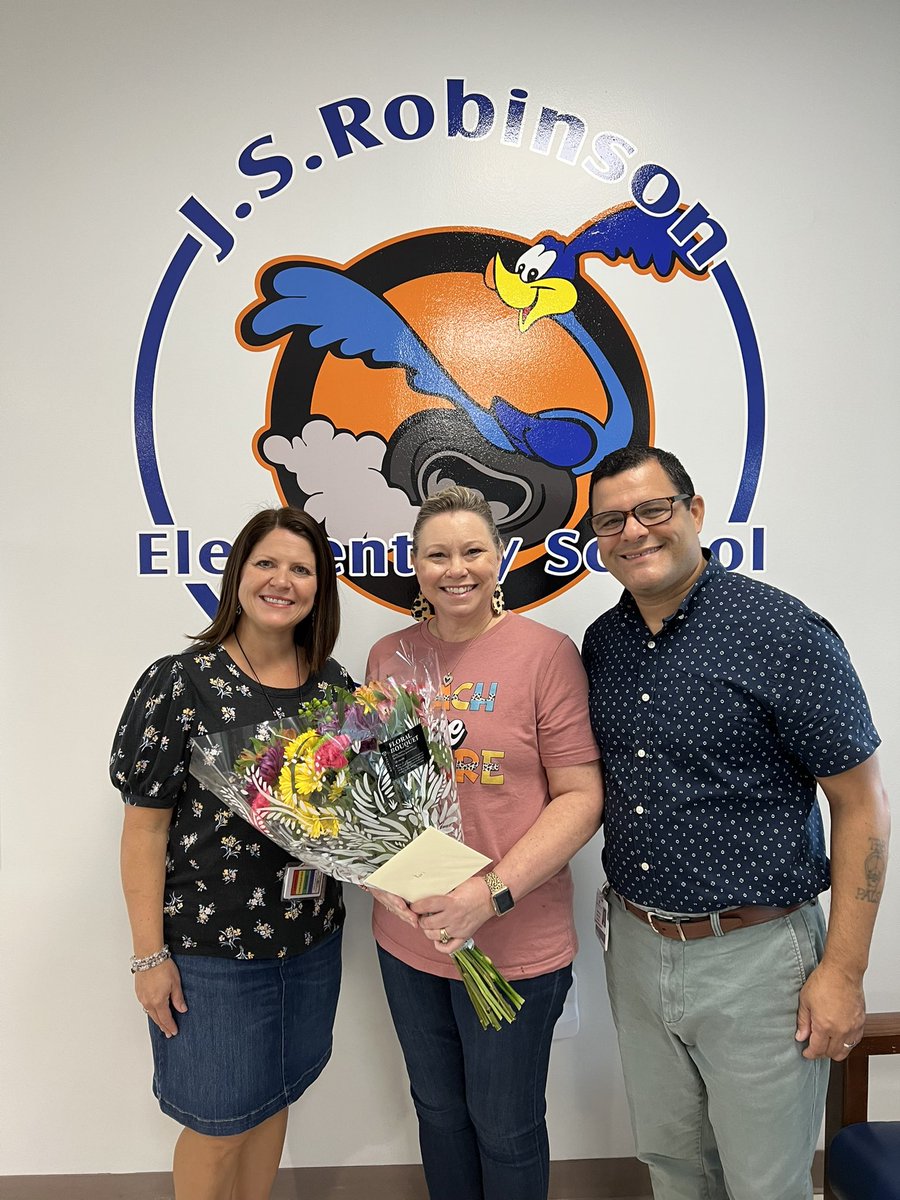 Kari Shepherd, our amazing Math Coach, is our Ida S. Baker award winner. Thank you for working so well with our students and teachers. We are grateful for your dedication to our kids! 🧮📏❤️