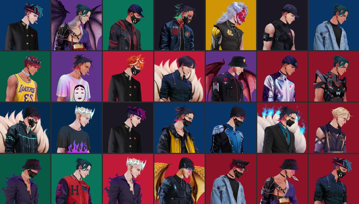 What 28 <a href="/Izukainft/">IZUKAI (Formerly KAM1)</a> look like together 🫡