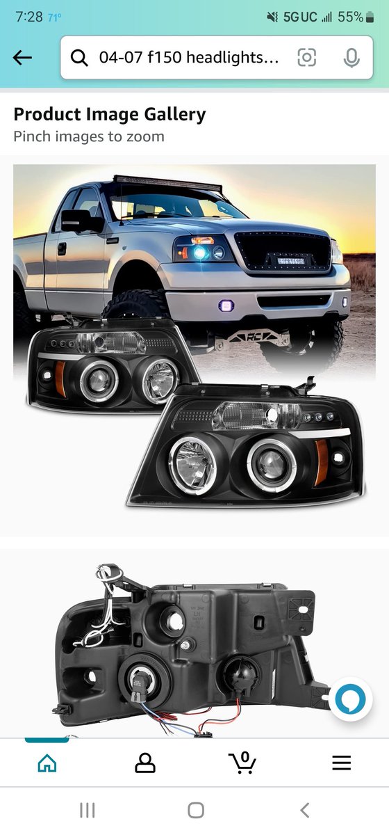 theMandoFord's tweet photo. This is when you know you've done something with your truck 👌
AKKON - For Ford F150 F-150 Pickup Black Bezel Dual Halo LED G2 Projector Headlights Front Lamps Replacement https://t.co/frhwZHqN5u https://t.co/8EkSxEISk9