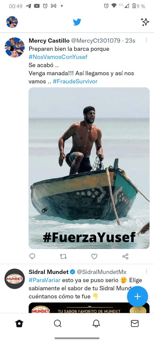 ana_norit's tweet photo. #aztecaapesta
Venga Manada así llegamos y así nos vamos !!!
#tvaztecaseñalsinvalor
#fraudesurvivor
#warriorsinetica
#NosVamosConYusef
Sin duda nuestro león libanes saldrá fortalecido !
#FuerzaYusef https://t.co/DZpSzmaC4j