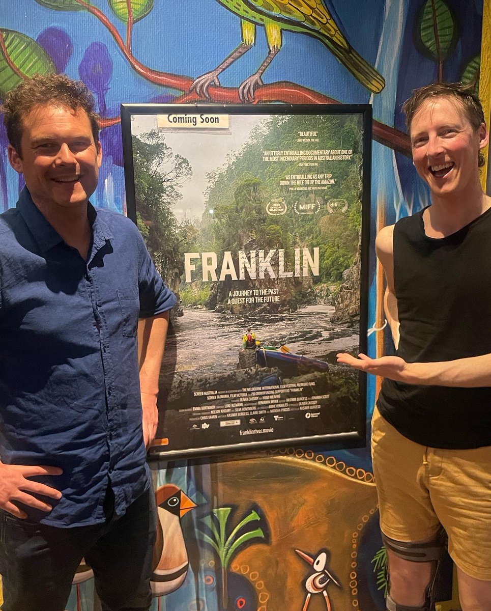 EmMasters's tweet photo. Massive congratulations to the team who made @Franklindoco … a poetic journey, a visual feast and a tale of the enduring human love of nature that prevails… what a joy to share your NT premiere 💛🌳💛 https://t.co/oSwo6xVRZd