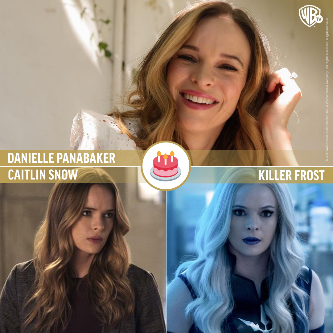WarnerChannelLA's tweet photo. ¡Muy feliz cumpleaños para @dpanabaker! 🥳🎂 ¿Cuál es el mejor momento de Caitlin Snow o Killer Frost en #Flash? 🤩 https://t.co/Pg0NregAFT
