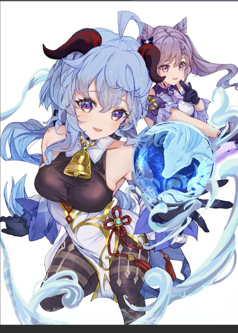 制作途中続き…(*'')最後はアイビスでアンシャープマスク加工()お目目がキラキラしてる…見て… 