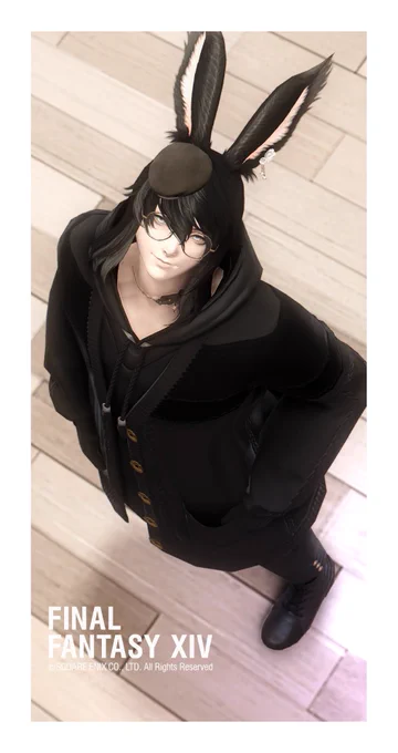 最近白枠にハマってる#FF14 #XIV_PICTCLIP #うさお 