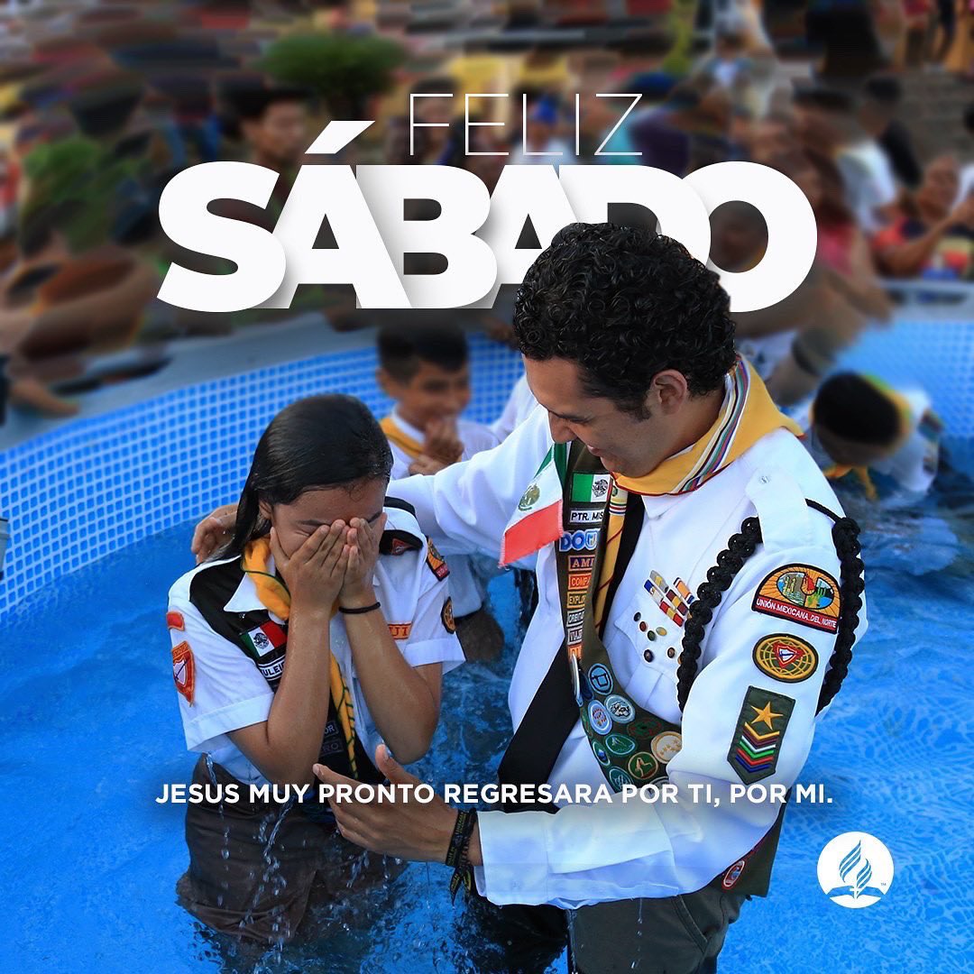 AdventistasDIA's tweet photo. Soy Conquistador fuerte y fiel,
Un siervo de Dios yo soy. ¡Feliz Día del Conquistador!
#FelizSábado
#WPD22
#CampDIA23 https://t.co/VoWx8v1Bvj