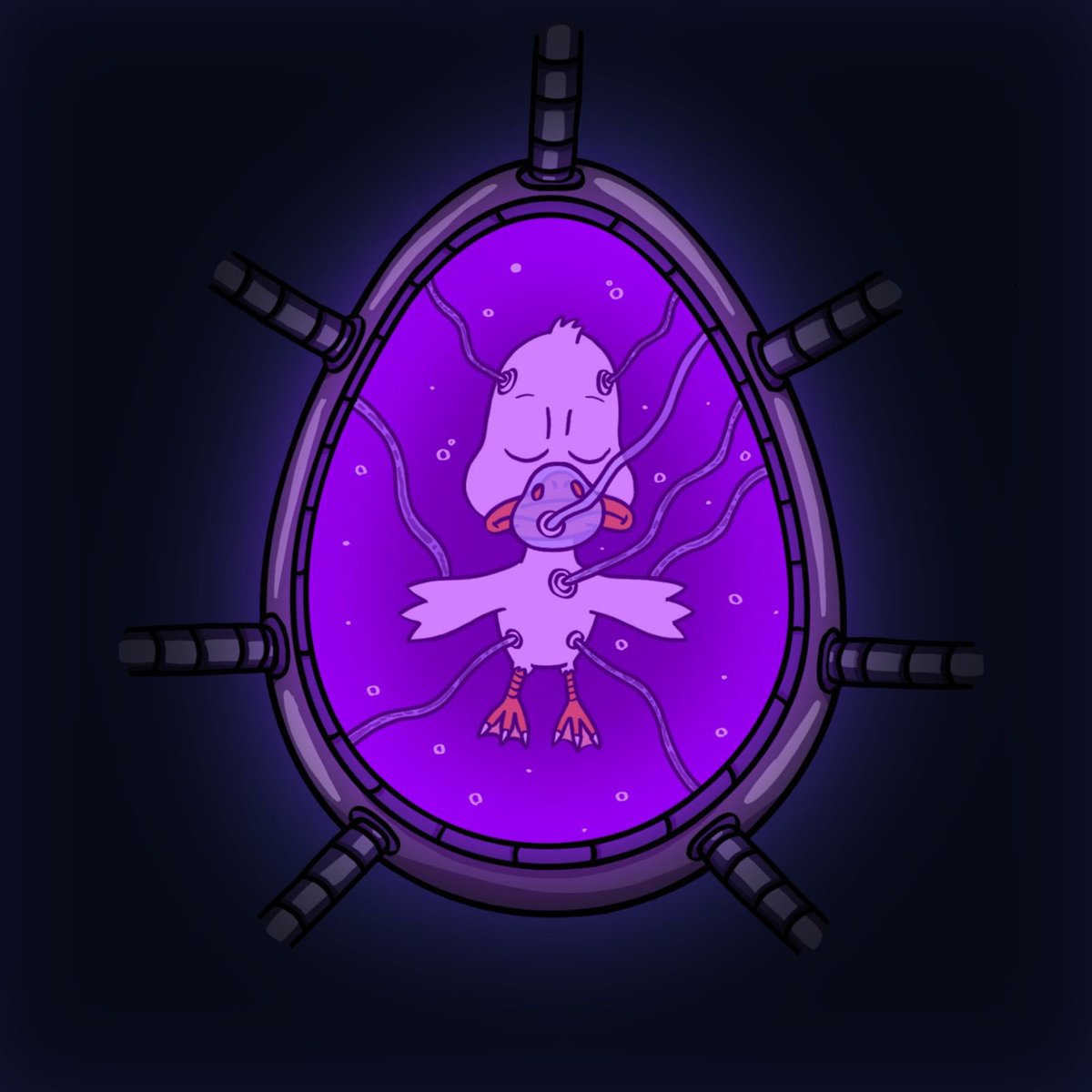 NoncoDucks's tweet photo. Something is brewing in the bowels of @SmokeyDuck2 Lab …. 🧪💀🖤
#BlackPotion #2ndGenDucks #PotionDucks https://t.co/naFpjPZRSa
