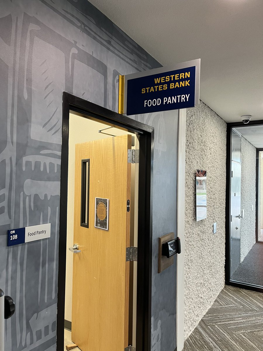 DOSLCCC's tweet photo. Special thanks to LCCC Rotoract, Rotary, Zonta Club, Kiwanis, Lions Club, Cheyenne Afterhours Club, for their generous support of time and effort to help fill LCCC’s Western States Bank Food Pantry. Our students appreciate it! https://t.co/jm1NJZeJqR