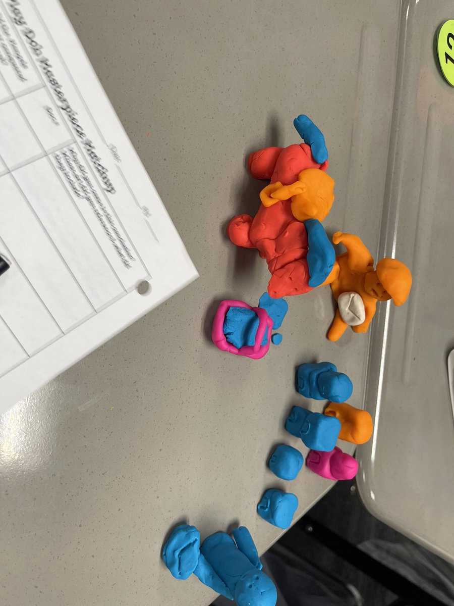 This week was our first deep dive into document analysis skills. Students analyzed Mongol documents, matched documents to original Playdoh sculptures, and connected the documents to a prompt.