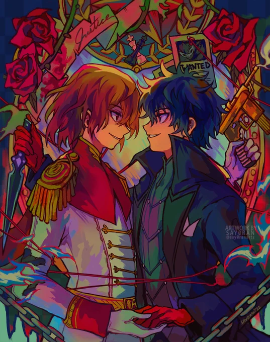 fated rivals#shuake #persona5 