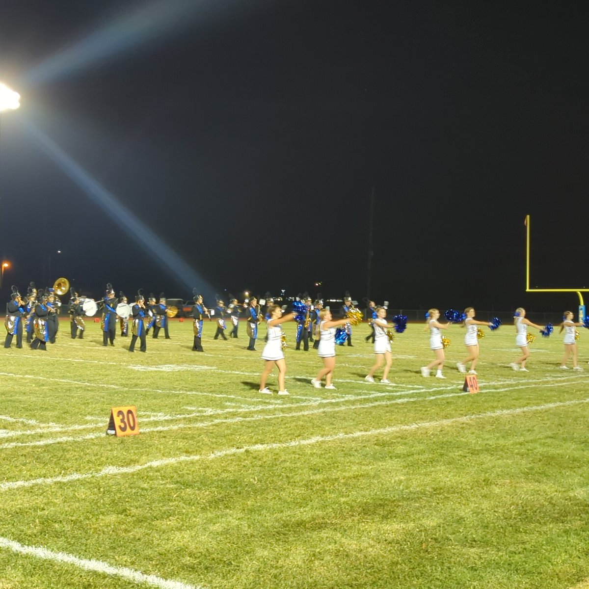 coachbaumwart's tweet photo. Half time in IOLA.  #GoMustangs @iolahighschool @iolaregister https://t.co/QLqKdaqPl6
