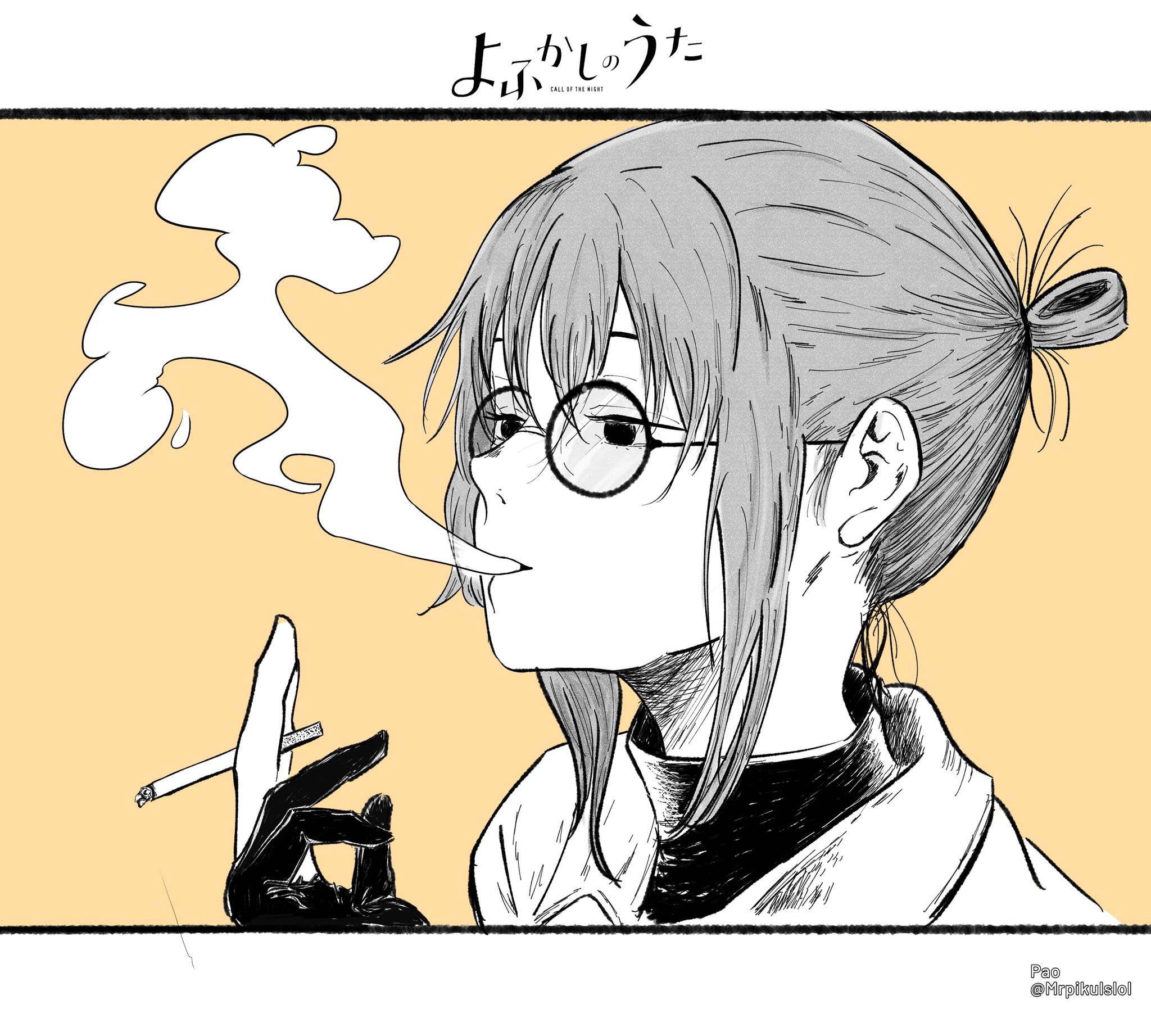 Anko Uguisu 赤 Yofukashi no uta Inspiração de desenho, Ideias