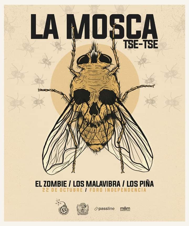 El <a href="/foindependencia/">Foro Independencia</a> contará con la visita de <a href="/LaMoscaOficial/">LaMoscaOficial</a> este 22 de octubre.

Bandas invitadas:
El zombie
<a href="/LosMalavibra/">Los Malavibra</a> 
Los Piña

Boletos a la venta aquí: passline.com/eventos/la-mos…

Presentado por: 433 producciones