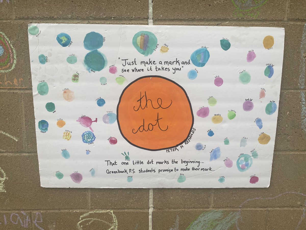 library_GPS's tweet photo. Dot Day 2022
@Greenbank_PS How are you going to leave your mark?@DDSBInnovation https://t.co/8NmHqpi6Jz