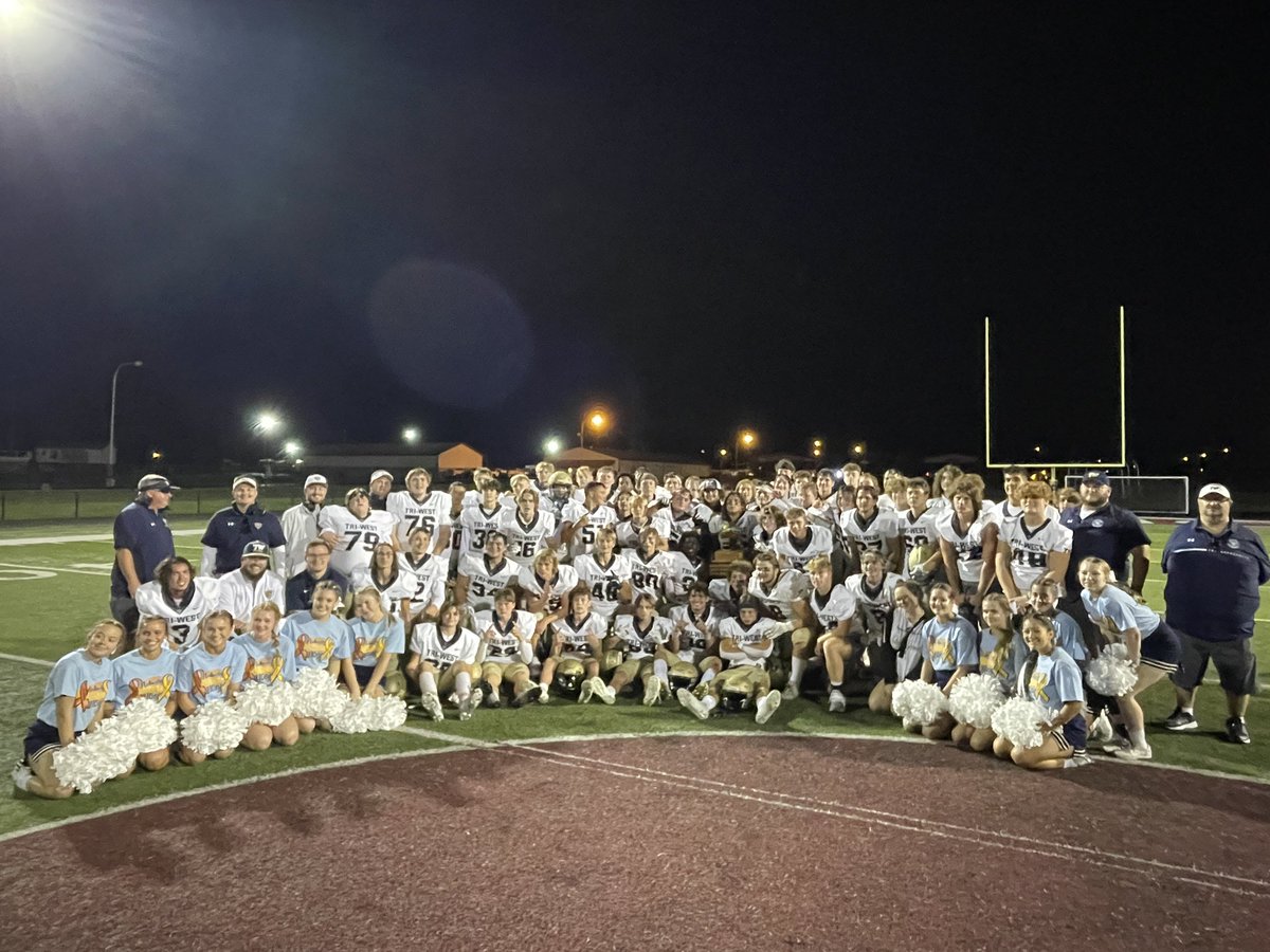 The Helmet is back Home!!!! Final Tri-West 24 Danville 21 <a href="/indyhsscores/">IndyStar HS Sports</a> <a href="/ScottFrye37/">Scott Frye</a> <a href="/TW_Principal/">Tri-West Principal</a> <a href="/coachboblovell/">Bob Lovell</a> <a href="/SagAthleticConf/">Sagamore Athletic Conference</a> <a href="/KyleNeddenriep/">Kyle Neddenriep</a>