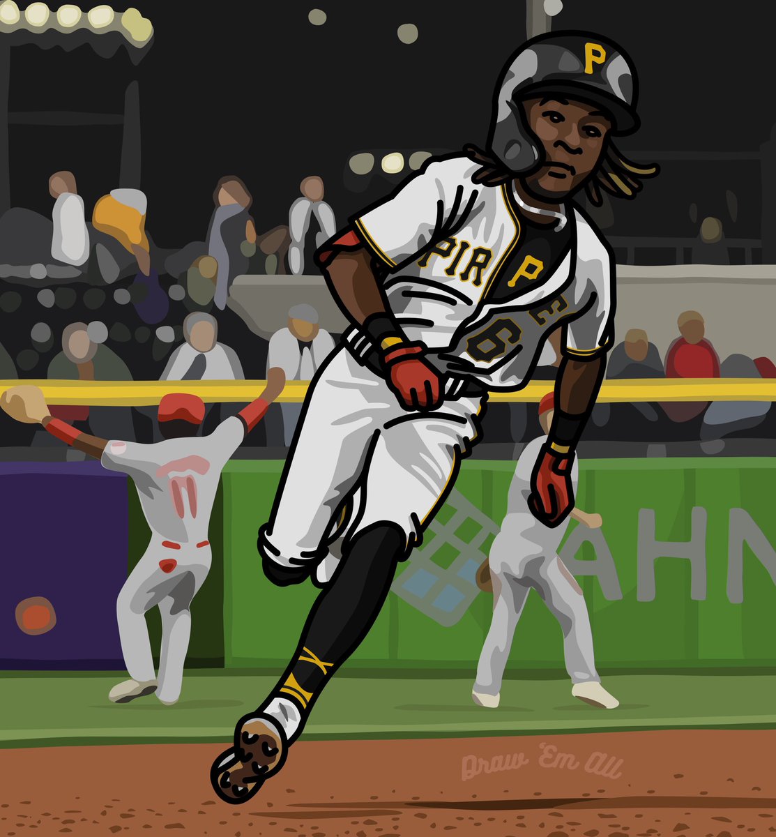 DrawEveryPlayer's tweet photo. @Pirates https://t.co/HClGkhMnbz