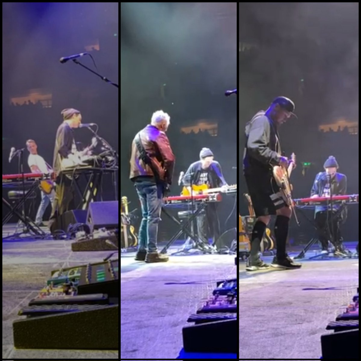 joshkbrasil's tweet photo. MEU DEUS JOSH!!!👏🏼❤️
@Pluralone1 fez um show incrível em Nashville, um excelente setlist, e ainda levou Matt Cameron, Mike McCready e Jeff Ament pro palco!
Aí o coração não aguenta..
🥲❤️🔥
#joshklinghoffer #pluralone #Joshinho #pearljam #jeffament #mikemccready https://t.co/UDZYCnrsa9
