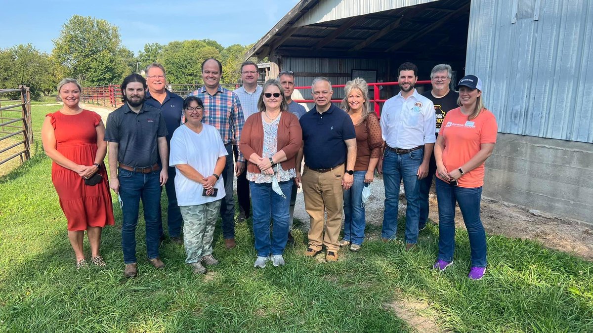 John_C_Russell's tweet photo. Great day touring various @GreeneCountyMO agriculture operations, businesses and a nonprofit that has a large agriculture component. Agriculture has significant impact on local families and plays a vital role in our economy. https://t.co/HVeZJG6Mkq