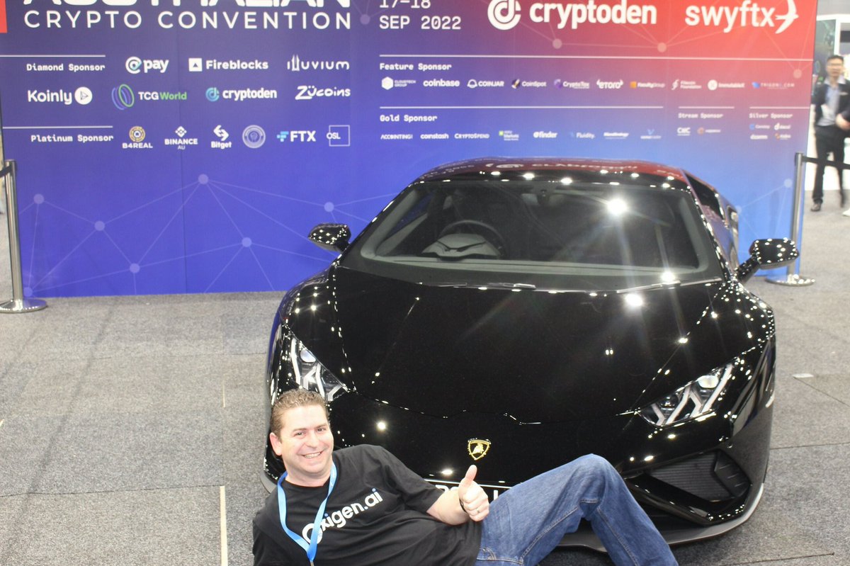 When Lambo?
#Auscryptocon <a href="/AusCryptoCon/">Australian Crypto Convention</a>