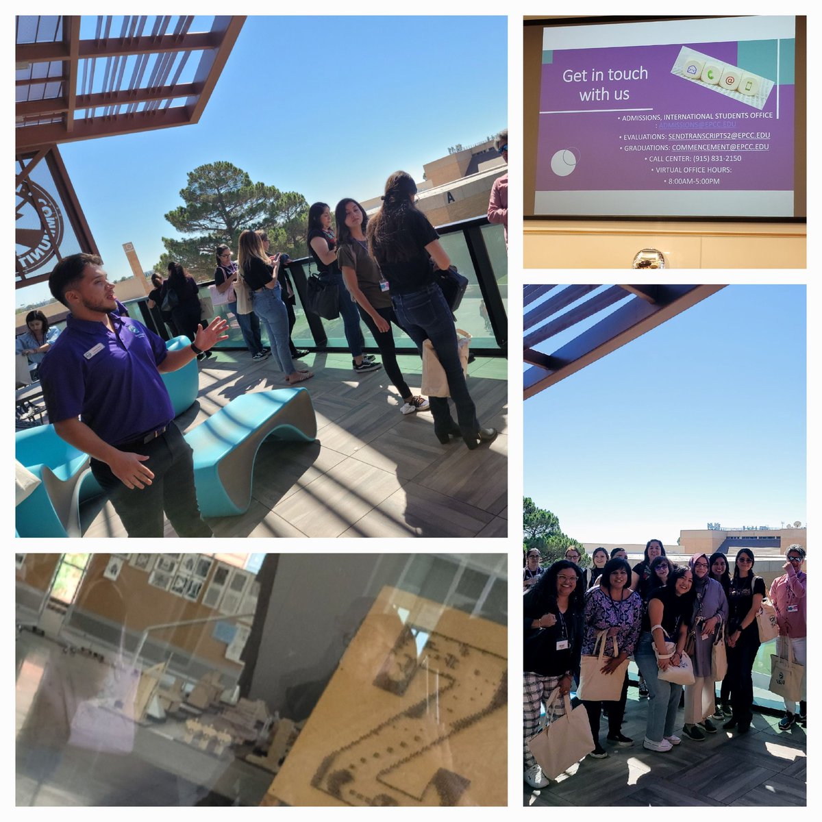 Dianna Lujan-Enriquez (@diannalujanenr1) on Twitter photo Our High School Counselors & Go Center Specialists learning about the new opportunities EPCC has to offer our students & community. All showcased at the Fall EPCC Expo & Counselor Institute 🎓
<a href="/YISDCounseling/">YISD Department of School Counseling</a>
<a href="/lamoreno21/">Lauri Moreno</a> @crishnachavez87 <a href="/JMadrid_YISD/">Jennifer Madrid</a> Our High School Counselors & Go Center Specialists learning about the new opportunities EPCC has to offer our students & community. All showcased at the Fall EPCC Expo & Counselor Institute 🎓
<a href="/YISDCounseling/">YISD Department of School Counseling</a>
<a href="/lamoreno21/">Lauri Moreno</a> @crishnachavez87 <a href="/JMadrid_YISD/">Jennifer Madrid</a>