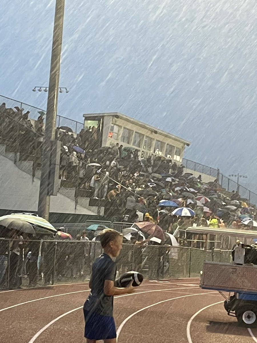 Was a very WET <a href="/FPCHSFootball/">FPC Football</a> game but so much fun <a href="/FPCHS/">Flagler Palm Coast High School</a> <a href="/FlaglerSchools/">FlaglerSchools</a> <a href="/FPCSGA/">FPC SGA</a>