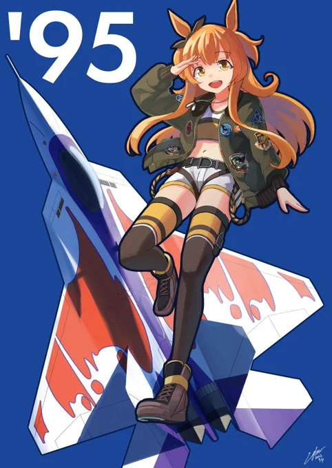 #ウマ娘の世代のゲームを描こう#ウマ娘 #acecombatACE COMBAT 1995 6/30-マヤノトップガン 1995 菊花賞・有馬記念 etc... 