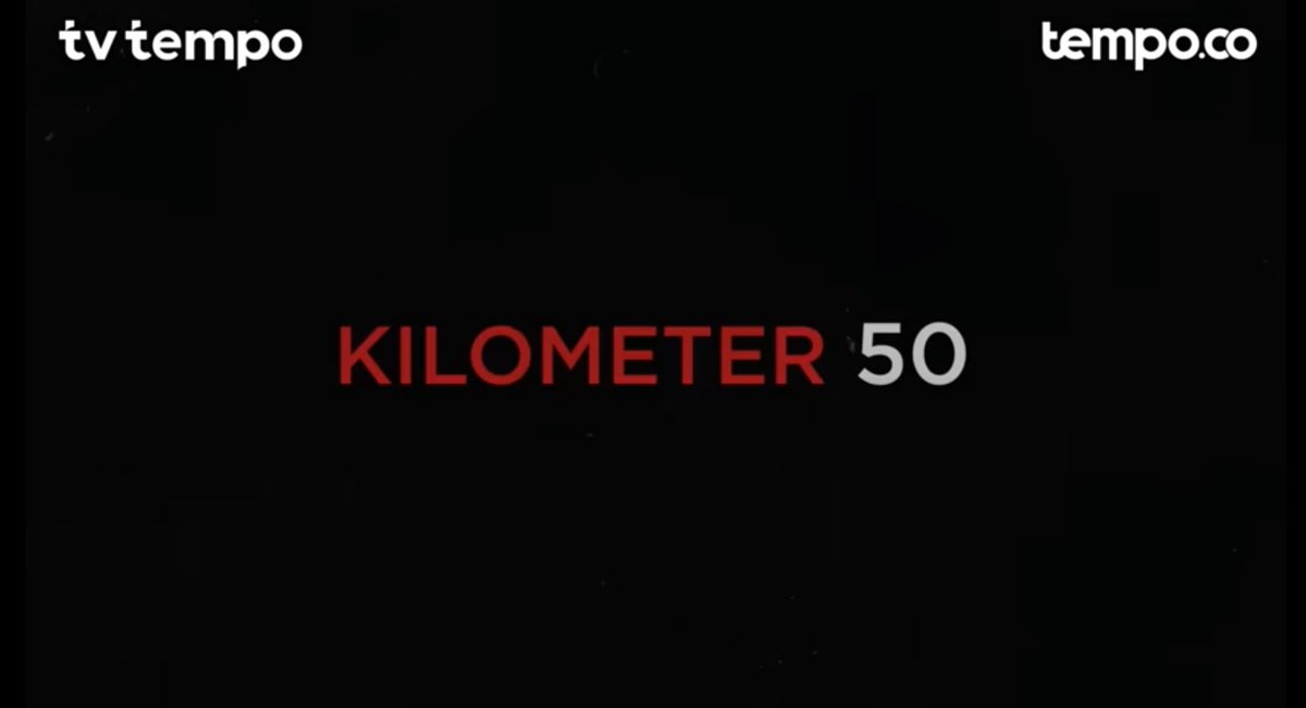 fahmiamet's tweet photo. Nonton Film dokumenter @tempodotco "Kilometer 50" Membuka luka lama dan merawat ingatan saya tentang begitu keji nya kejadian kelam itu, rasa sakit hati di akhir film ini semakin menjadi, ketika tangis seorang ibu samping makam diiringi "sujud syukur" para pembunuh.
#Kilometer50 https://t.co/P1o817HB5q