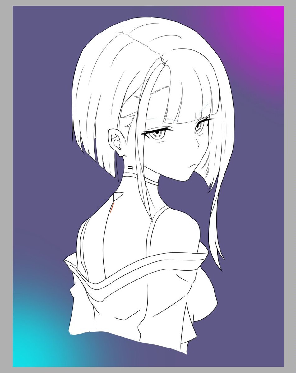 未完成 ＃cyberpunk #CyberpunkEdgerunners