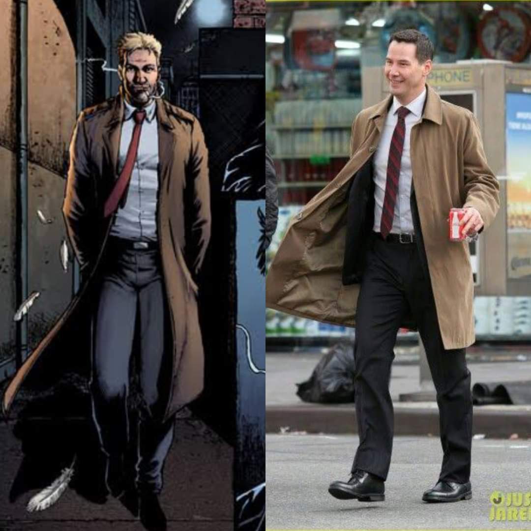 O homem está de volta como Constantine 🔥